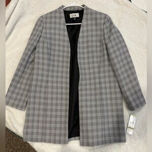 Le Suit Long Suit Jacket, size 14, NWT